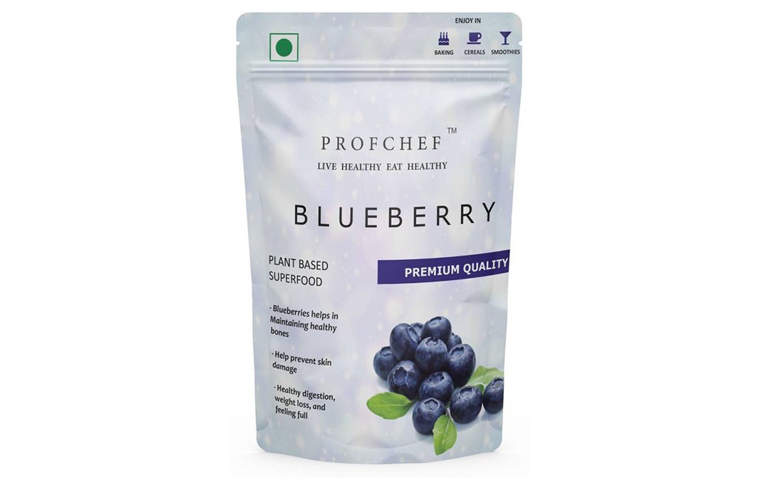 Profchef Blueberry (Premium Quality)    Pack  250 grams